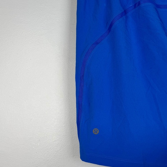 Lululemon Pace Breaker Linerless Shorts Men's XXL Blue Athletic Drawstring Logo - Picture 4 of 9